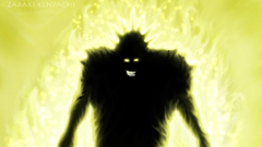 Bleach silhouettes Zaraki Kenpachi