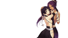 Bleach Soifon shihouin yoruichi