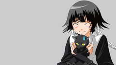 bleach Sui-Feng shihouin yoruichi closed eyes anime girls Anime