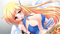 Blondes angels cleavage long