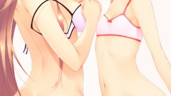 Blondes anime girls lingerie ecchi sword art online yuuki asuna 