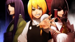 Blondes anime girls witches hakurei reimu touhou kirisame 