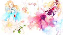 Blondes Anime hats apples