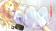 Blondes blue eyes ben Ayame Ben-To