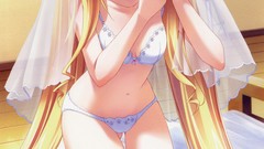 Blondes blue eyes telescope