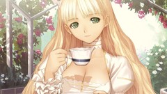 Blondes boobs tony taka