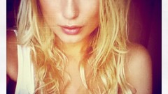 Blondes boobs woman cleavage