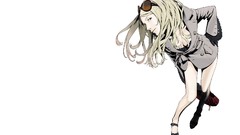 Blondes bra glasses jackets