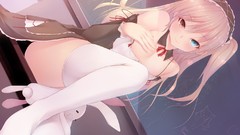 Blondes Bunnies long hair