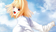 Blondes clouds tsukihime Princess