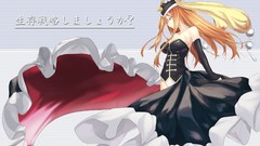 Blondes dress Anime hats