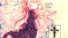 Blondes dress hair ribbons