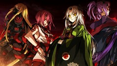 Blondes dress purple hair