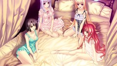 Blondes dress redheads long