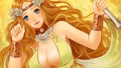 Blondes Final Fantasy blue