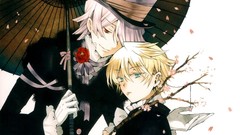 Blondes Flowers green eyes