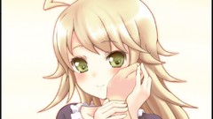 Blondes green eyes Anime