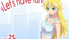 Blondes green eyes Anime