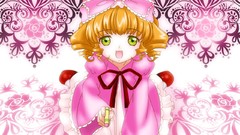 Blondes green eyes short hair rozen maiden hina ichigo hair bow