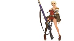 Blondes Guns pixiv armor