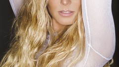 Blondes heidi klum mesh top