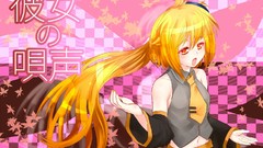 Blondes long hair vocaloid yellow eyes akita neru detached 