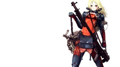Blondes machine gun pixiv