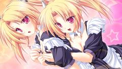 Blondes maids lesbians yuri