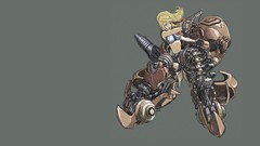 Blondes metroid woman Guns