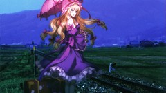 Blondes Mountains Landscapes touhou