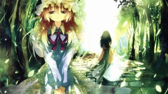 Blondes nature touhou paths
