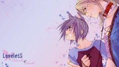 Blondes nekomimi loveless purple