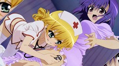 Blondes nurses green eyes