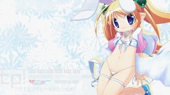 Blondes panties blue eyes