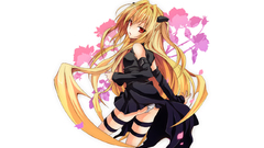 Blondes panties long hair