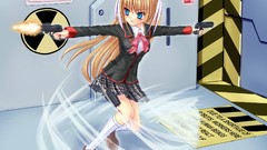 Blondes pistols Guns blue