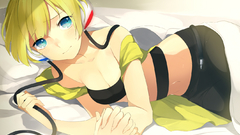 Blondes Pokemon blue eyes