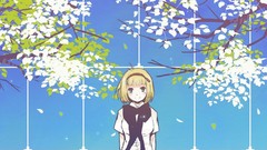 Blondes school uniforms Anime