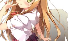 Blondes stockings school uniforms