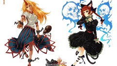 Blondes tails skulls touhou