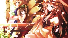 Blondes tails touhou long