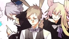 Blondes tea animal ears