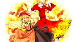 Blondes touhou autumn Aki