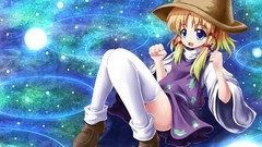 Blondes touhou blue eyes