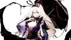 Blondes touhou dress cleavage