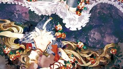 Blondes touhou dress Flowers