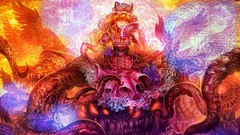 Blondes touhou dress Monsters