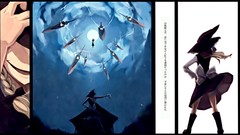 Blondes touhou dress night