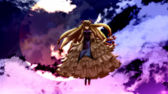 Blondes touhou dress yakumo