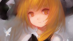 Blondes touhou long hair